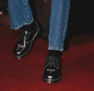 Giay Dr.Martens 1461 Gothic Americana 'Black' 31625001