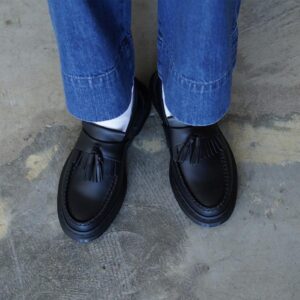 Giay Dr.Martens Adrian Mono Leather Loafers 'Black' 30637001