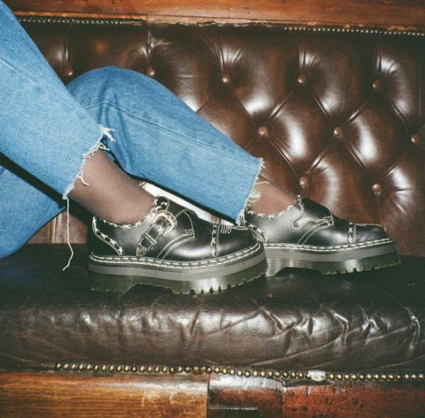 Giay Dr.Martens Monk Gothic Americana 'Black' 34131001