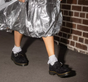 Giay Dr.Martens Ramsey Suede Kiltie Buckle 'Black' 31501001