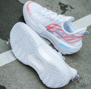 Giay Lining Jie Ao 'White Flame' ABFU019-8