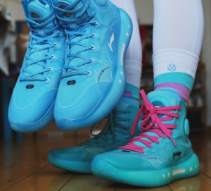 Giay Lining YuShuai 14 High Boom 'Blue' ABAQ033-24