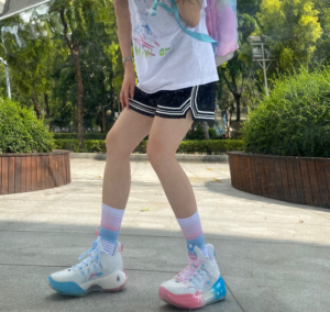 Giay Lining Yushuai 14 'White Blue Pink' ABAQ033-22