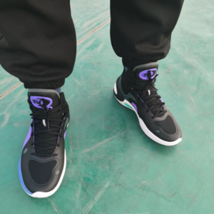 Giay Lining Yushuai 17 High Premium Boom 'Black Purple' ABAT043-9