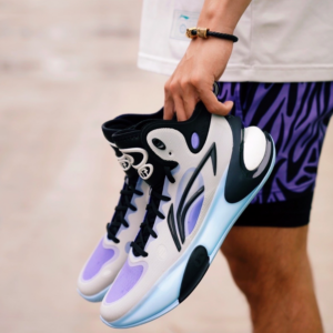 Giay Lining Yushuai 17 'White Purple' ABAT043-2