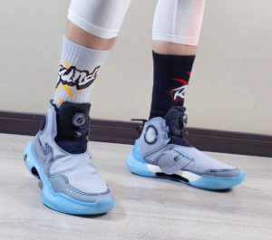 Giay Lining Yushuai Evolution High 'Blue Grey' ABAR041-3