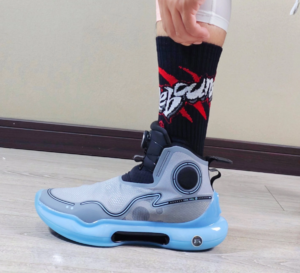 Giay Lining Yushuai Evolution High 'Blue Grey' ABAR041-3