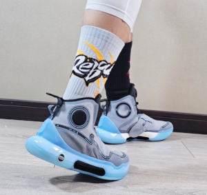 Giay Lining Yushuai Evolution High 'Blue Grey' ABAR041-3