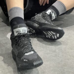 Giay Lining x MISTER CARTOON Badfive 3 'Black' ABFS011-33