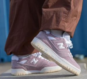 Giay New Balance 550 'Lilac Chalk Suede' BBW550PB