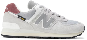 Giay New Balance 574 'Arctic Grey Maroon' U574KBR