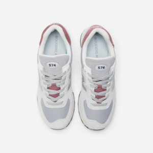 Giay New Balance 574 'Arctic Grey Maroon' U574KBR