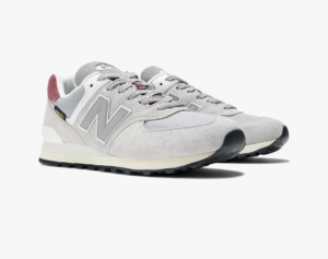 Giay New Balance 574 'Arctic Grey Maroon' U574KBR
