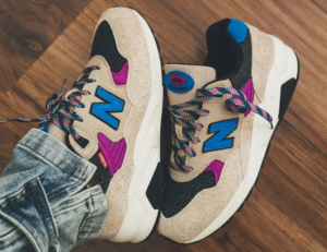 Giay New Balance 580 x Levi’s 'Beige Grey Blue' MT580LE2