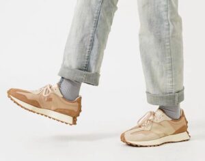 Giay New Balance ANB Brand x 327 'Beige Gum' MS327AAN
