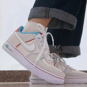 Giay Nike Air Force 1 LV8 GS 'Holiday Cookies' FQ8350-110