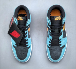 Giay Nike Air Jordan 1 High Zoom CMFT 2 'Aqua Citrus' DV1307‑408