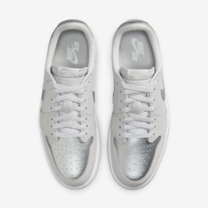 Giay Nike Air Jordan 1 Low 2024 'Metallic Silver' CZ0790-002
