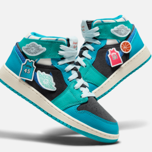 Giay Nike Air Jordan 1 Mid 'Glacier Blue' FJ9482-004