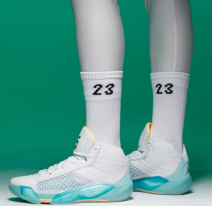 Giay Nike Air Jordan 38 PF x Guo Ailun 'White Jade' FD0585‑100