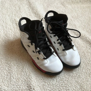 Giay Nike Air Jordan 6-17-23 GS 'White Gym Red' 428818-100