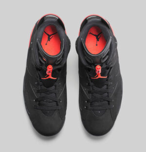 Giay Nike Air Jordan 6 Retro 'Infrared Black' 2014 384664-023
