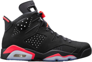 Giay Nike Air Jordan 6 Retro 'Infrared Black' 2014 384664-023