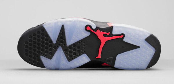 Giay Nike Air Jordan 6 Retro 'Infrared Black' 2014 384664-023