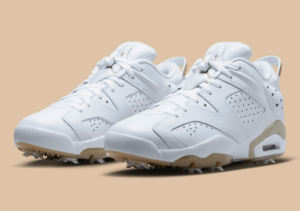 Giay Nike Air Jordan 6 Retro Low 'Golf White Khaki' DV1376-100