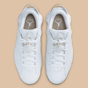 Giay Nike Air Jordan 6 Retro Low 'Golf White Khaki' DV1376-100