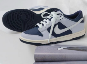 Giay Nike Dunk Low GS 'Grey Midnight Navy' FB9109-002