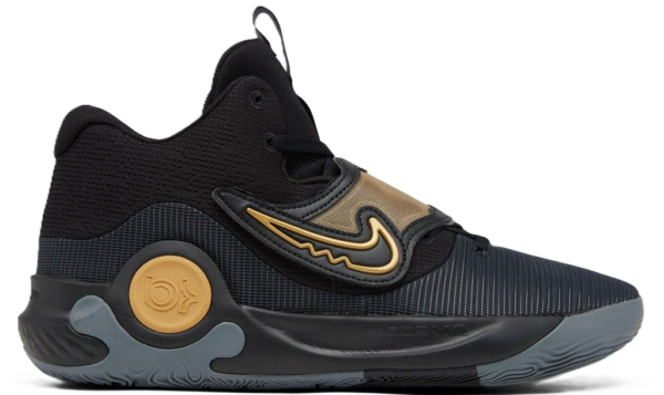 Giay Nike KD Trey 5 X 'Black Metallic Gold' DD9538‑010