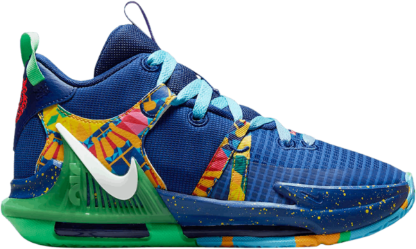 Giay Nike LeBron Witness 7 GS 'Kaleidoscope' DQ8650-400