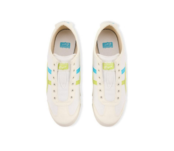 Giay Onitsuka Tiger Mexico 66 Slip On 'Cream Neon Lime' 1183A360-124