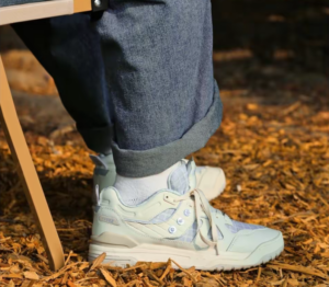 Giay Saucony Cross 90 'Grey Light Blue' S79035-11