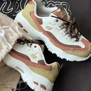 Giay Skechers D'Lites 1.0 'Cream Brown' 149906‑TPNT