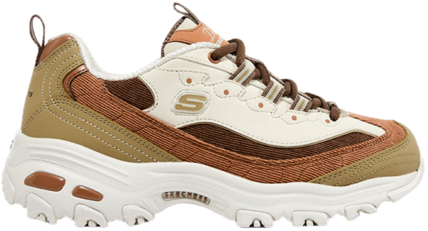 Giay Skechers D'Lites 1.0 'Cream Brown' 149906‑TPNT