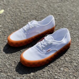 Giay Vans Authentic Low 'White Orange' VN0A5KRDAVE