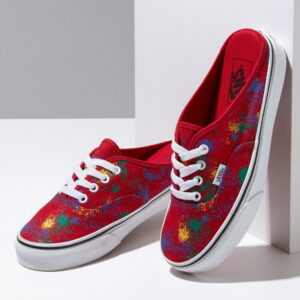 Giay Vans Authentic Mule 'Overspray Racing Red' VN0A54F7AXM
