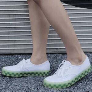 Giay Vans Authentic 'White Green' VN0A5KRDAVD