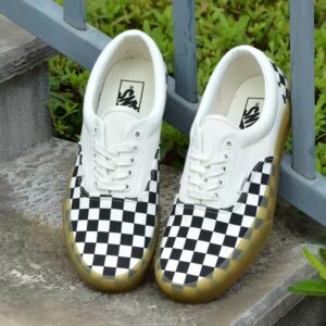 Giay Vans Era Checkerboard 'Marshmallow Gum' VN0A4BV41KP