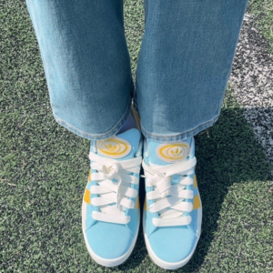 Giay Adidas Campus 00S ‘Yellow Blue’ IF4341