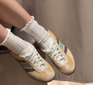 Giay Adidas Gazelle Indoor 'Brown Purple' IG1636