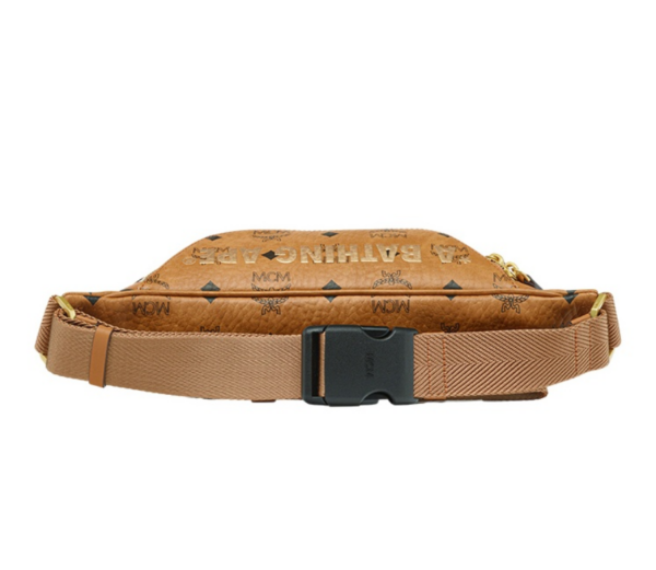 Tui MCM x Bape Fursten LNY 'Cognac' MMZESFI02CO001