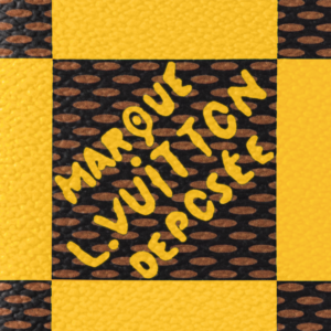 Vi Louis Vuitton Pocket Organiser 'Yellow' N40596