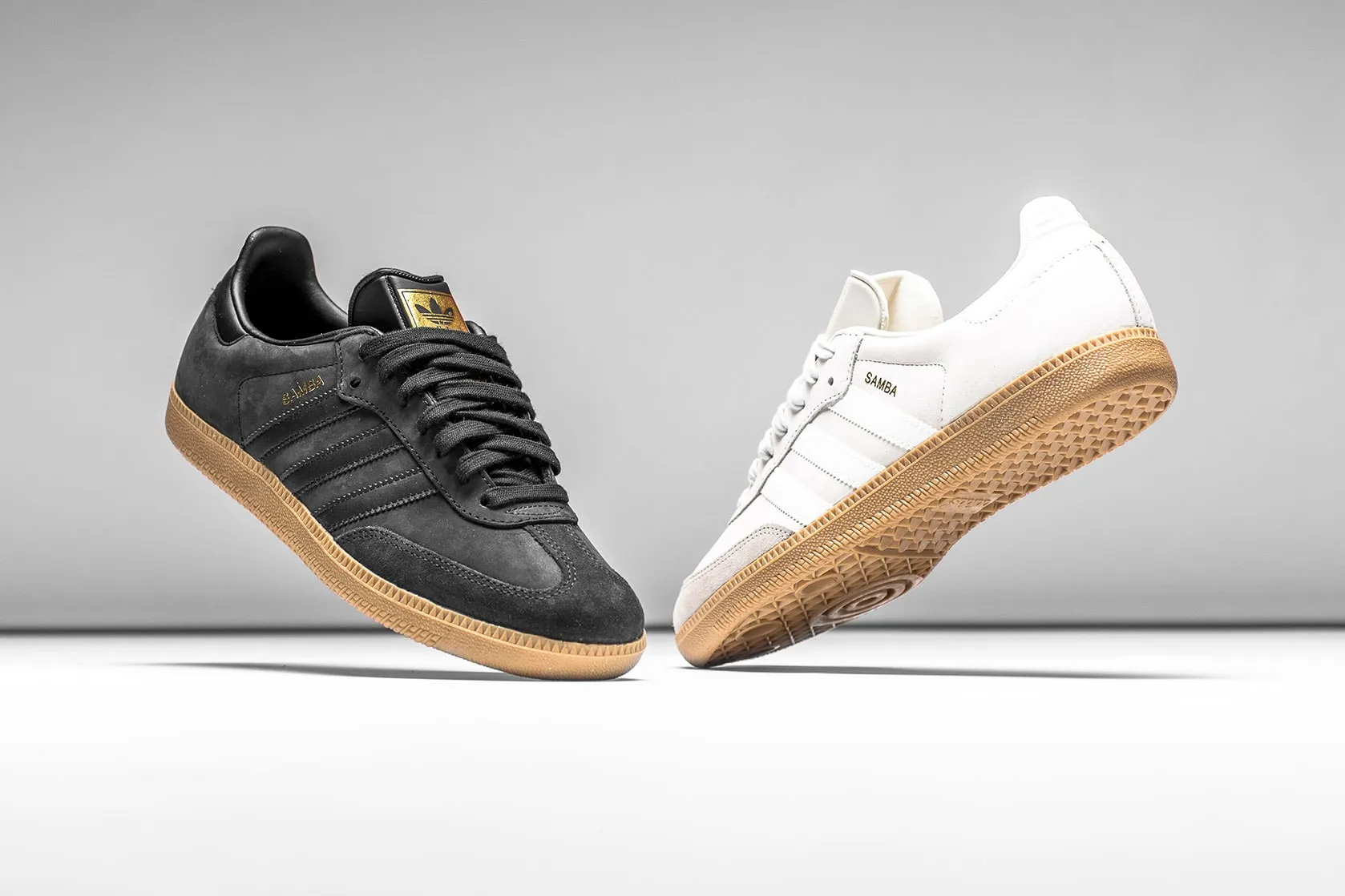 adidas Samba lại làm điên đảo thế giới với 'White Leather' Pack Hinh anh 1: adidas Samba lai lam dien dao the gioi voi 'White Leather' Pack