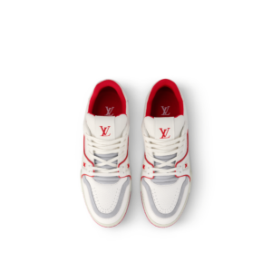 Giay Louis Vuitton LV Trainers 'Red' 1ABFBE