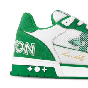 Giay Louis Vuitton LV Trainers 'Green' 1ABLY2
