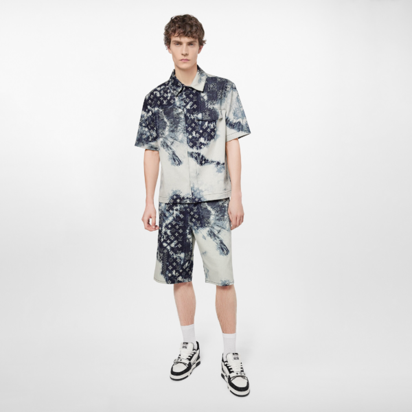 Giay Louis Vuitton LV Trainers 'Black' 1ABODJ