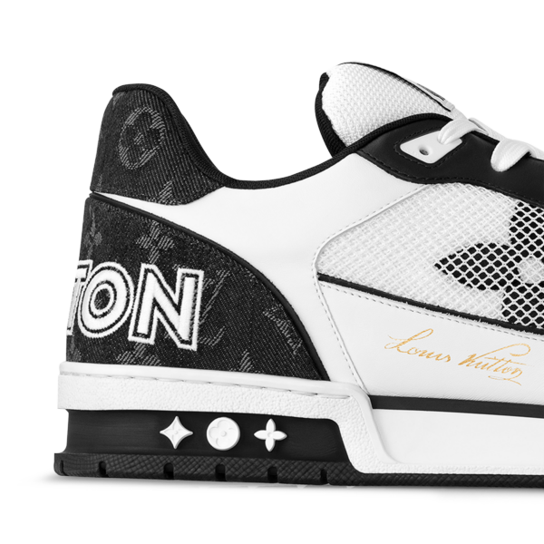 Giay Louis Vuitton LV Trainers 'Black' 1ABODJ